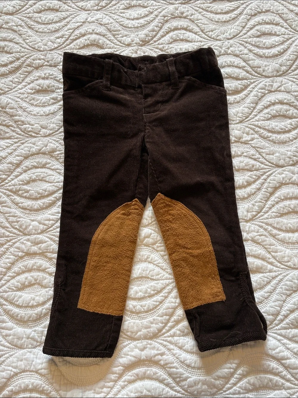 Ralph Lauren Dark Brown Corduroy Riding Pants